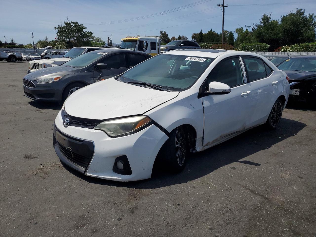 2016 Toyota Corolla LE, VIN 5YFBURHEXGP559010 — Undercarriage