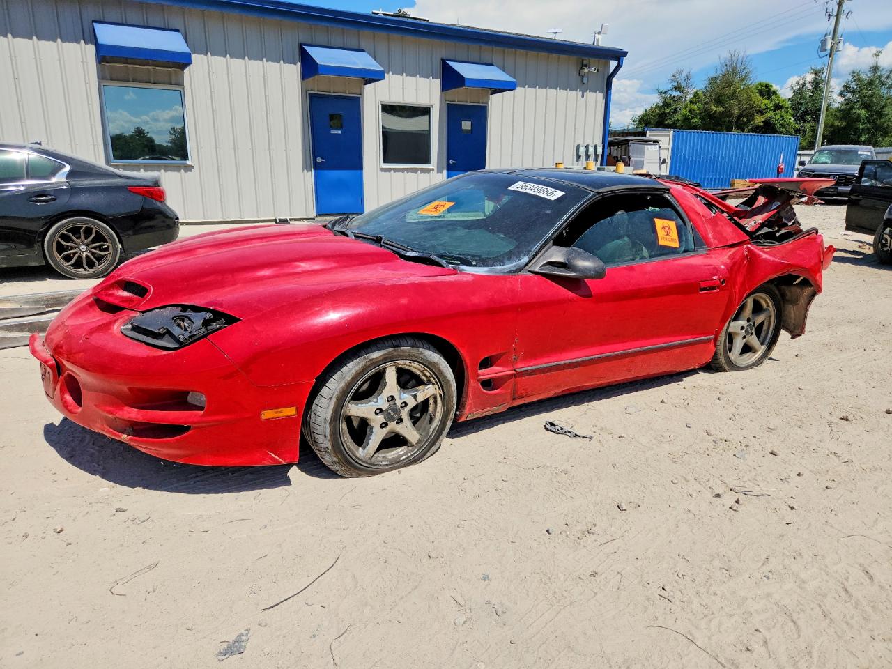 2001 Pontiac Firebird Formula, VIN 2G2FV22G112120105 — Rear end