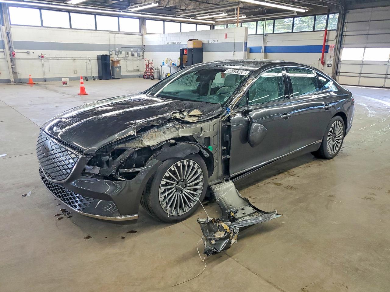 2023 Genesis G80, VIN KMTGE4S10PU007368 — Front end