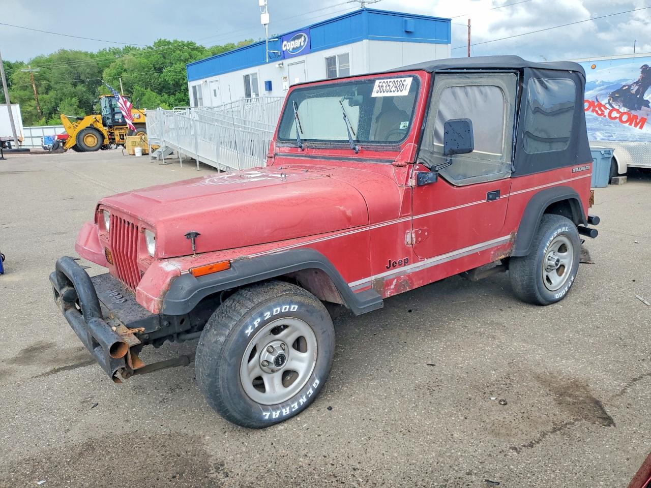 1987 Jeep Wrangler, VIN 2BCCZ81J1HB535374 — Mechanical