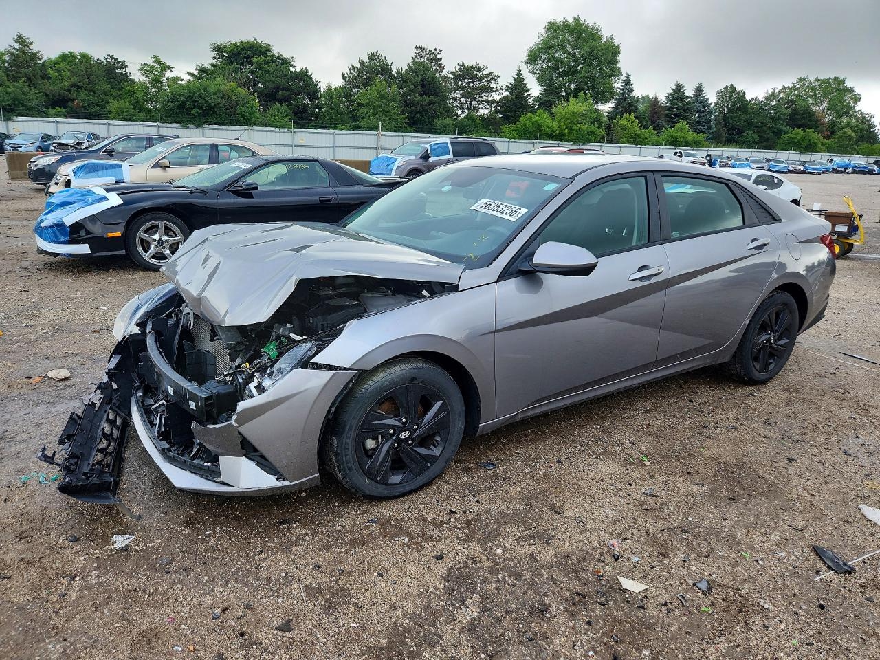 2021 Hyundai Elantra SEL, VIN KMHLM4AG2MU212512 — Front end
