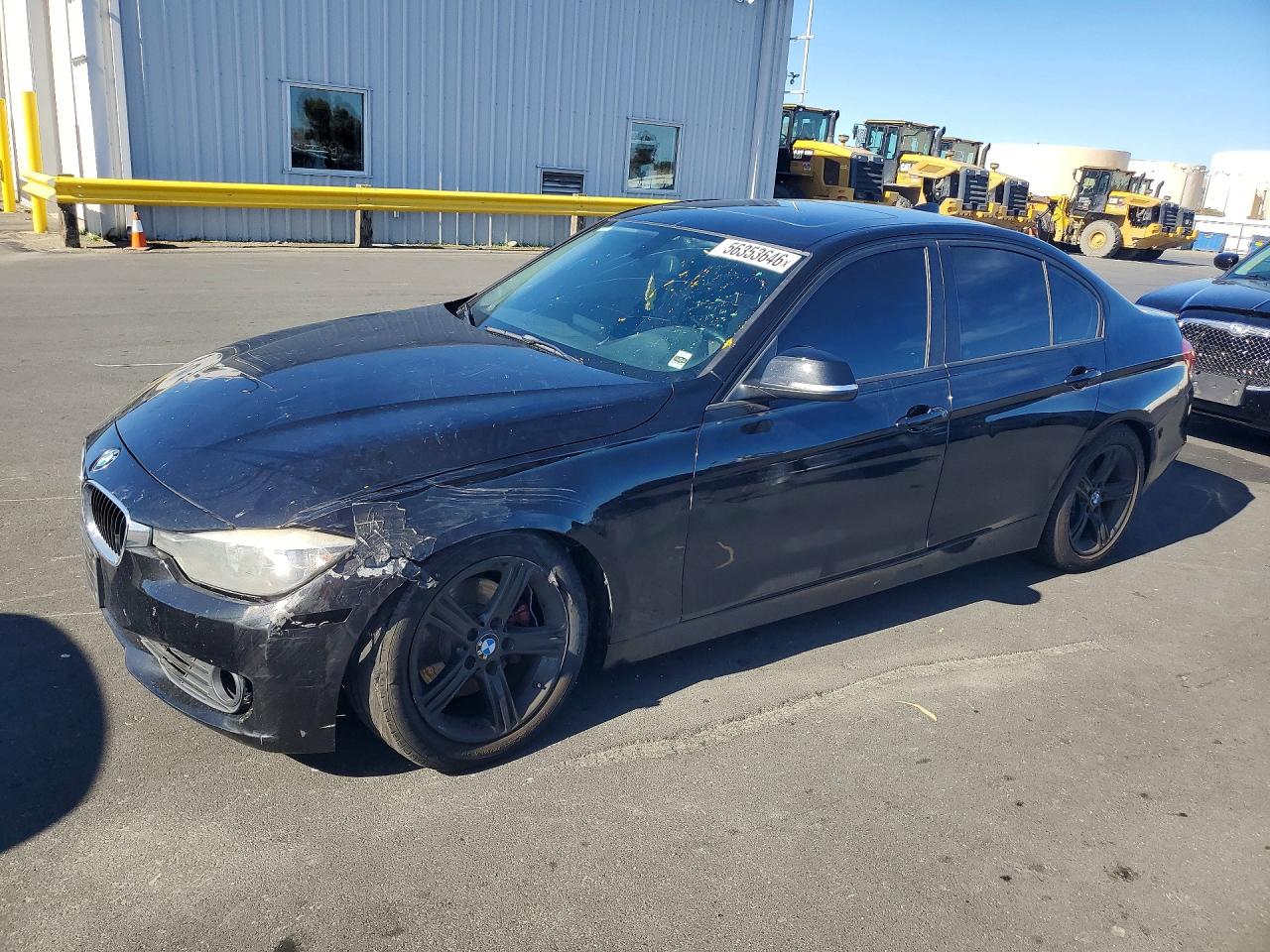 2014 BMW 3 Series 328i, VIN WBA3C1C50EK107690 — Vandalism