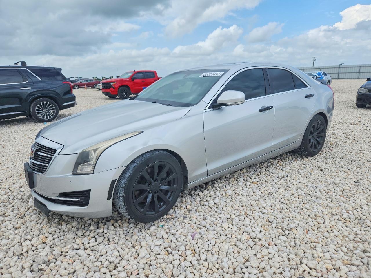 2017 Cadillac ATS Luxury RWD, VIN 1G6AB5RX0H0156808 — Undercarriage