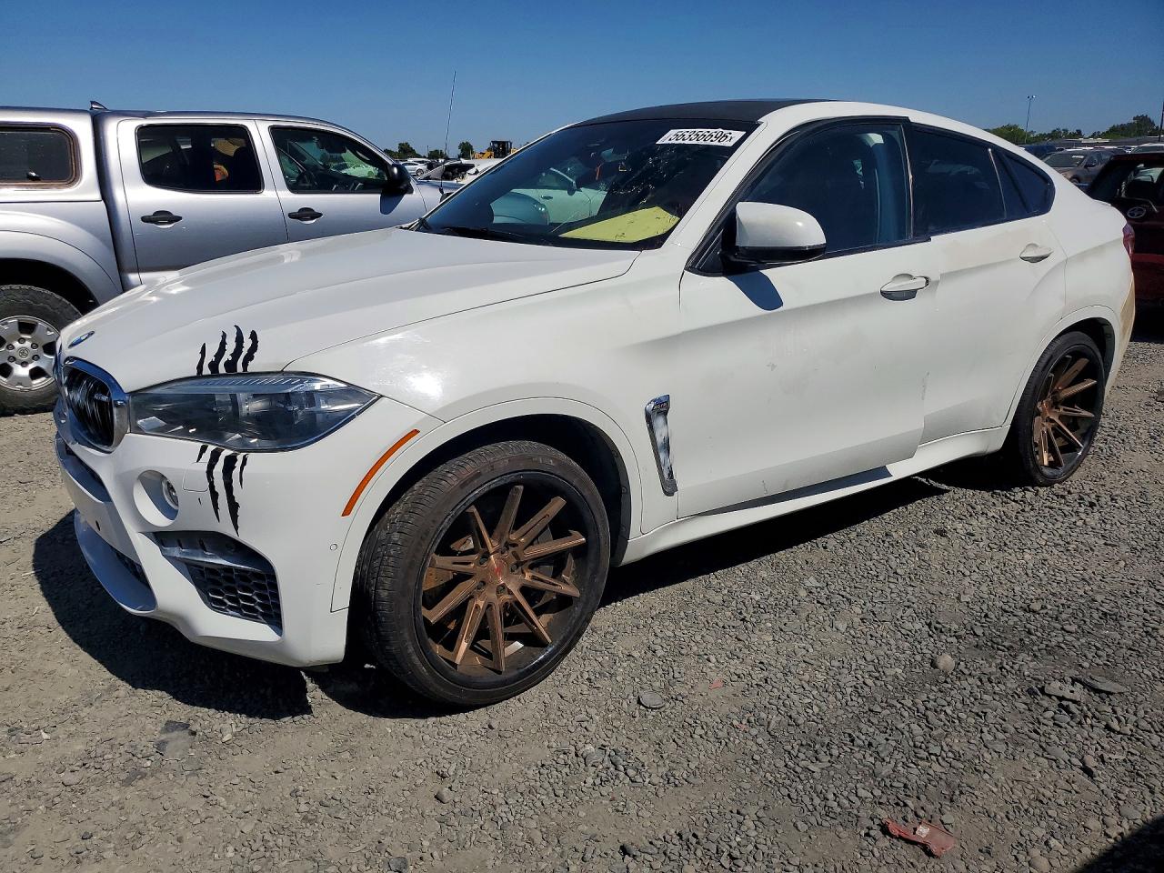 2016 BMW X6 M, VIN 5YMKW8C56G0R43752 — All over