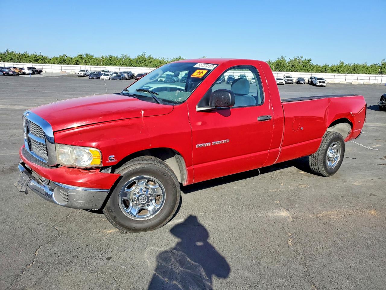 2003 Dodge 2500 ST, VIN 3D7KA26C53G753712 — Rear end