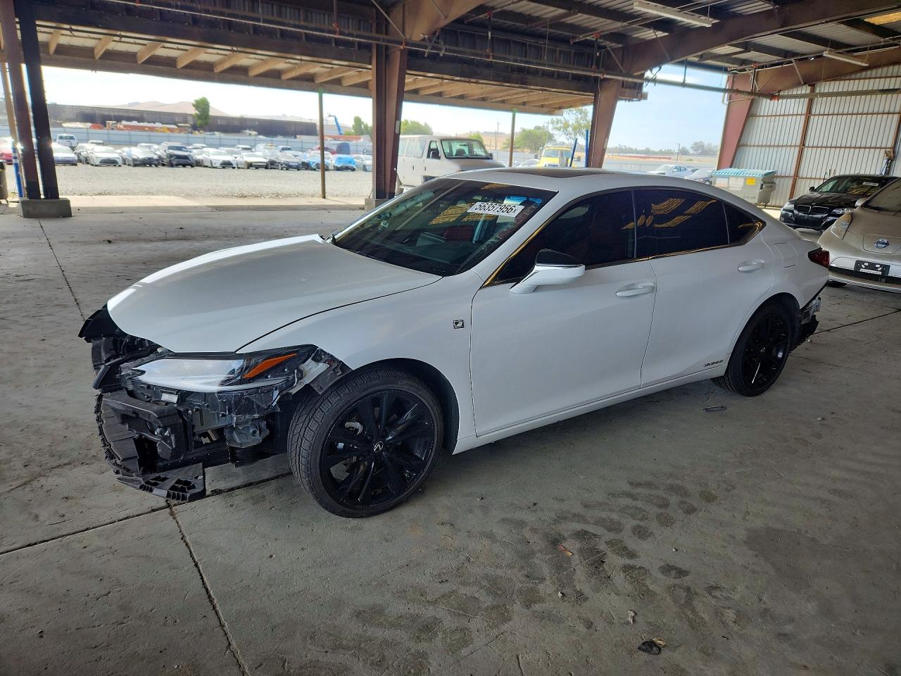 2022 Lexus ES 300h F Sport, VIN 58AGA1C1XNU021867 — Front end