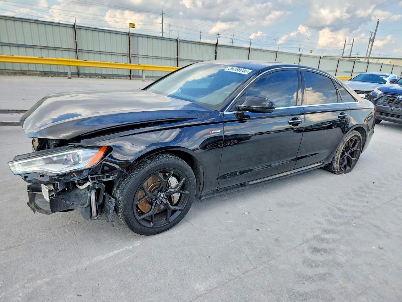 2015 Audi A6 Premium Plus, VIN WAUFGAFCXFN004191 — Front end