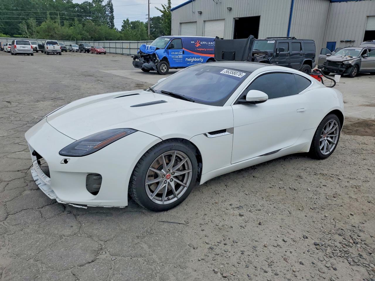 2019 Jaguar F-Type P300, VIN SAJDD1GX6KCK62137 — Undercarriage