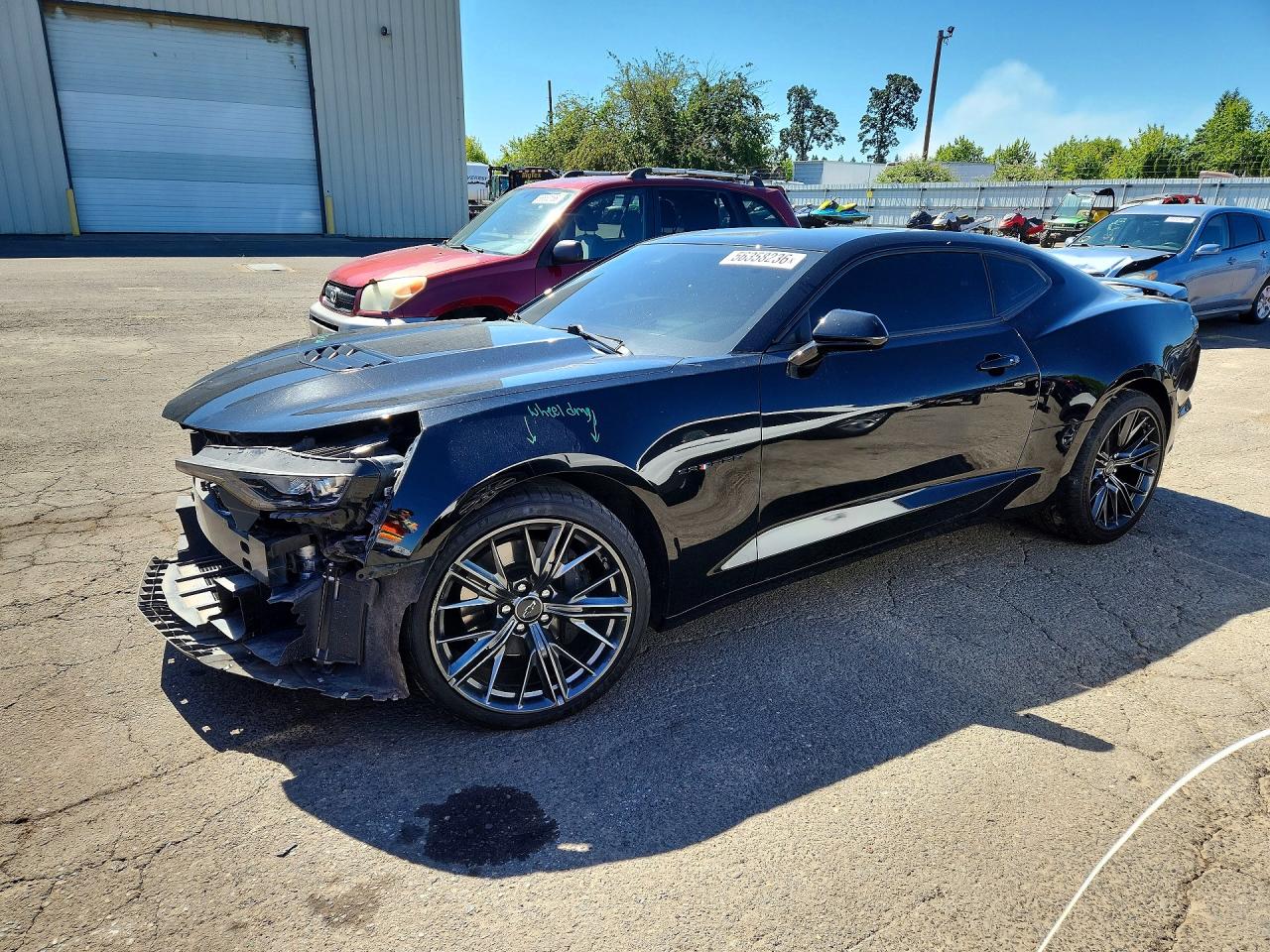 2019 Chevrolet Camaro 2SS, VIN 1G1FH1R78K0145047 — Front end