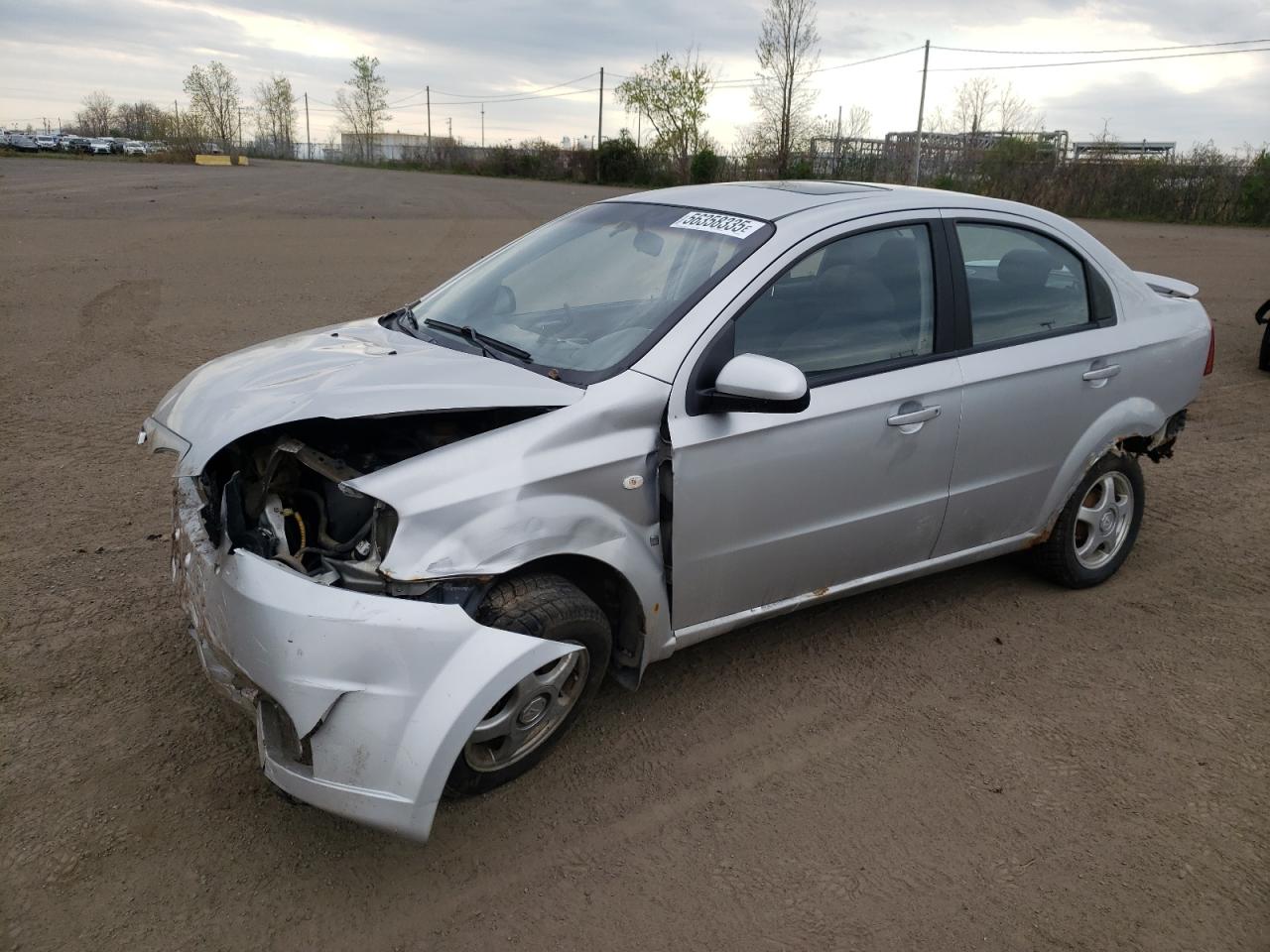 2007 Pontiac Wave, VIN KL2TW55667B043135 — All over
