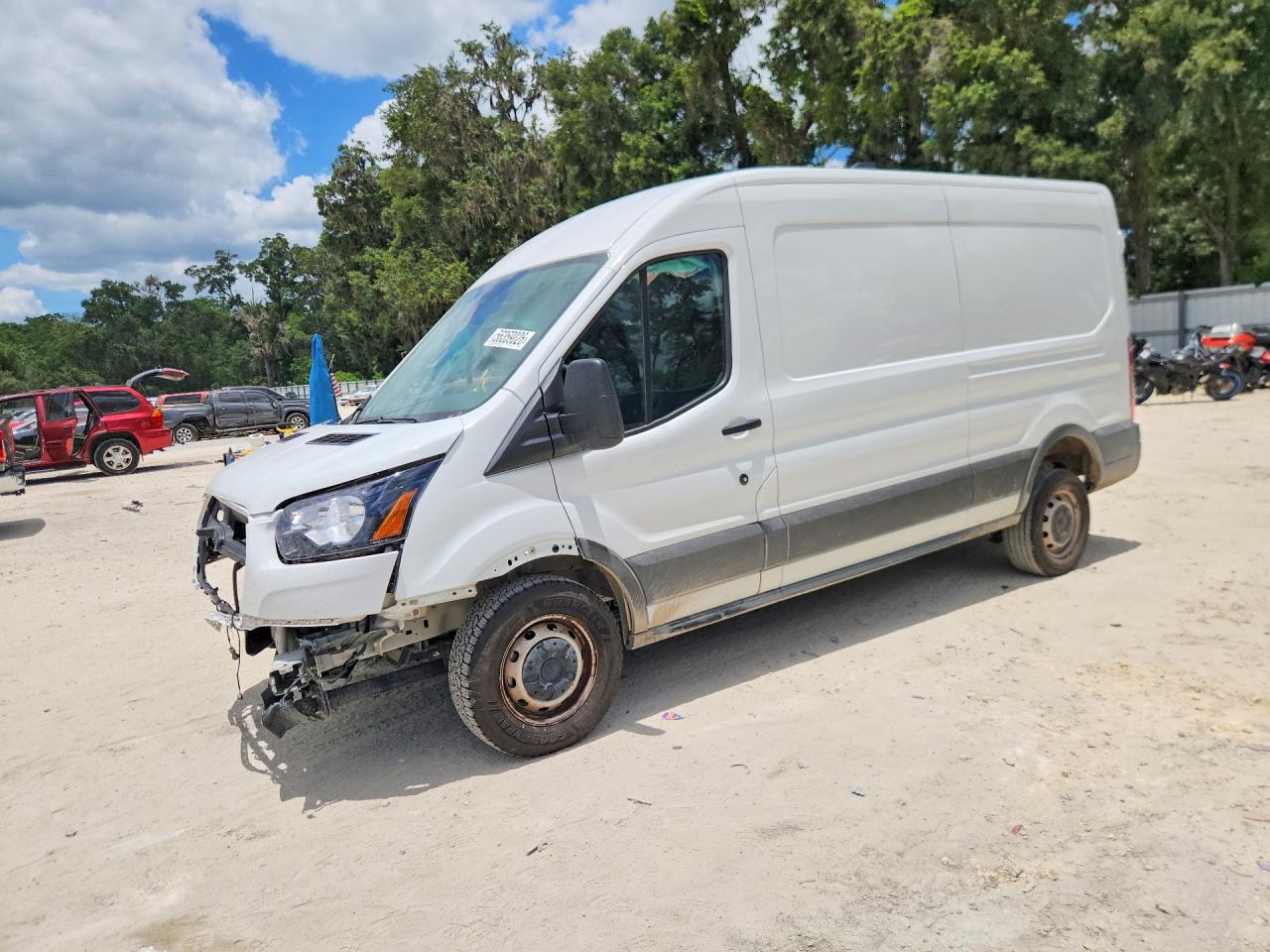 2026 Ford Transit Cargo, VIN 1FTBR1C83TKA84233 — Front end