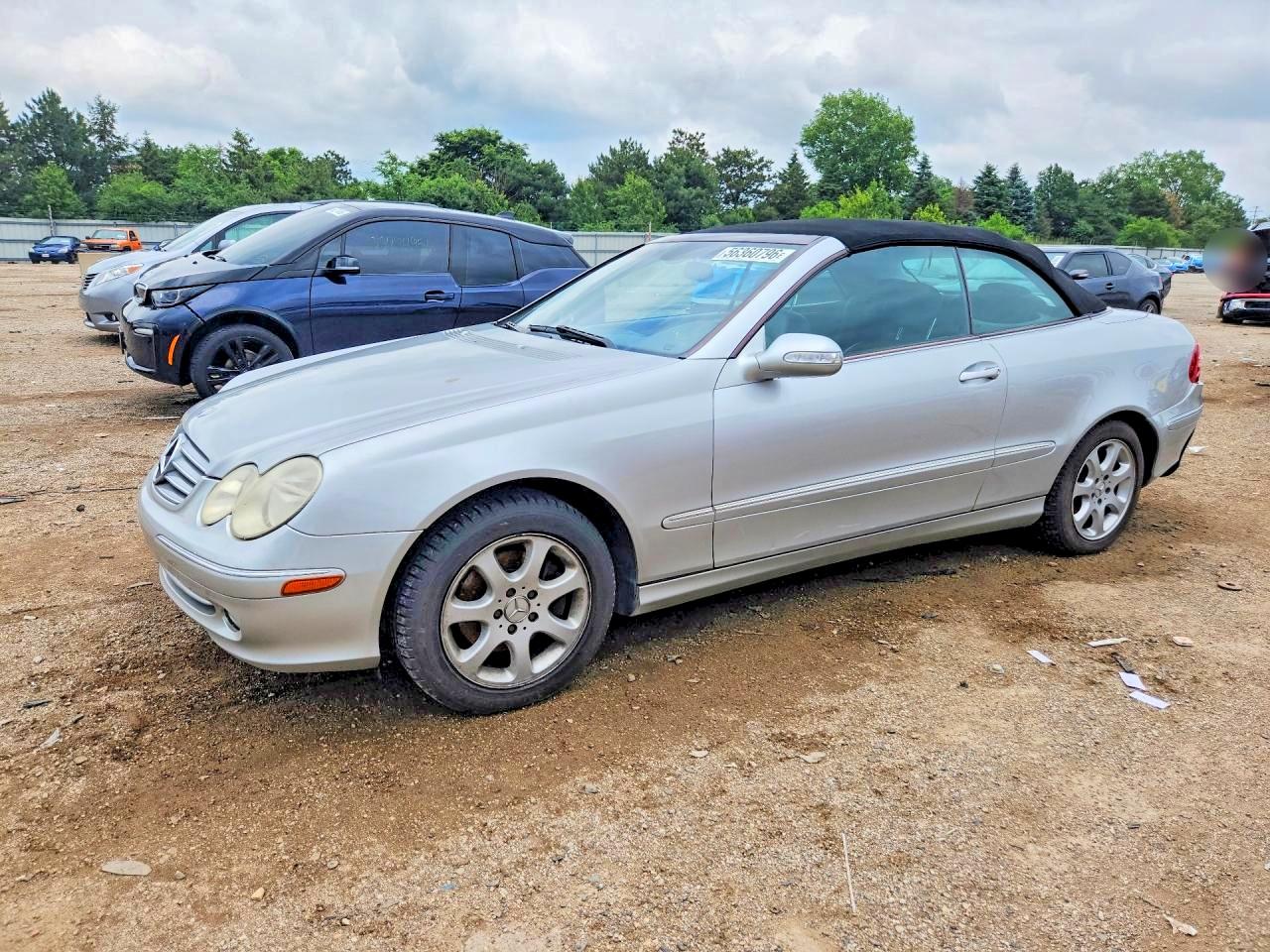 2004 Mercedes-Benz CLK 320, VIN WDBTK65G84T016353 — Rear end