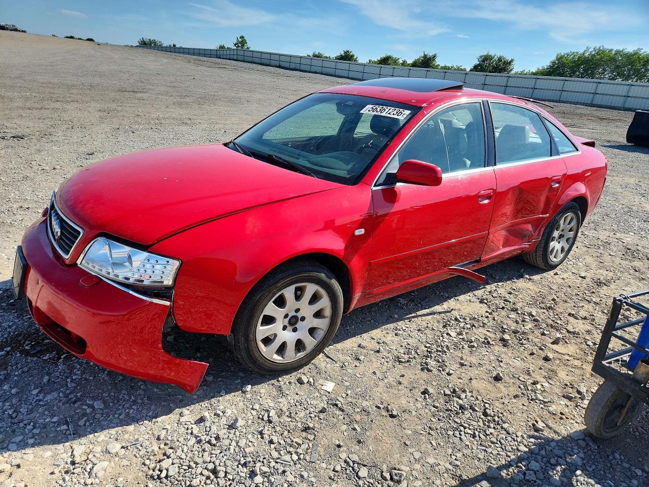 1999 Audi A6, VIN WAUBA24B5XN121002 — Rear end