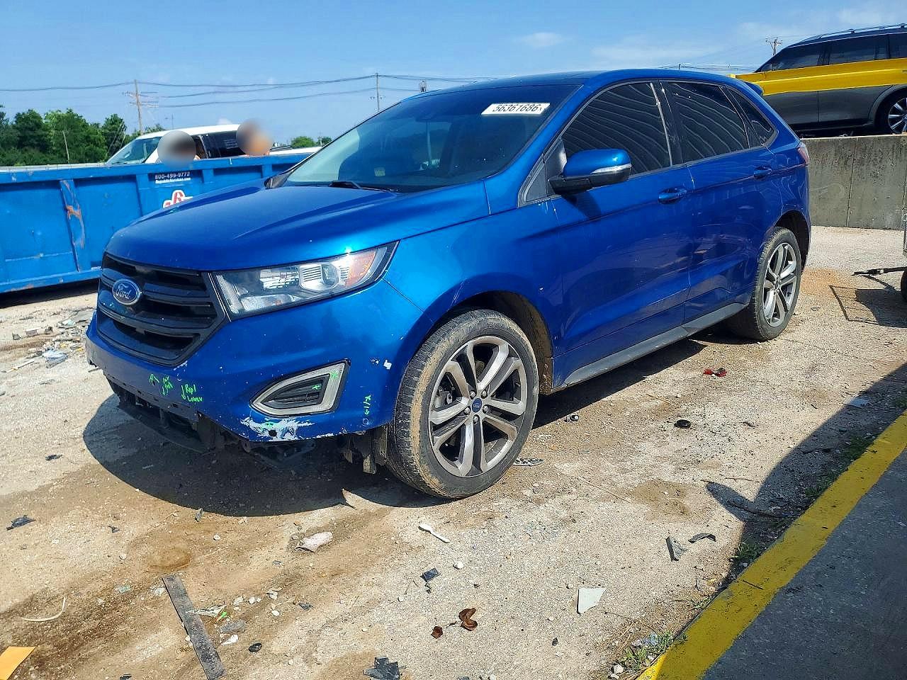 2018 Ford Edge Sport, VIN 2FMPK4APXJBC06238 — Перед
