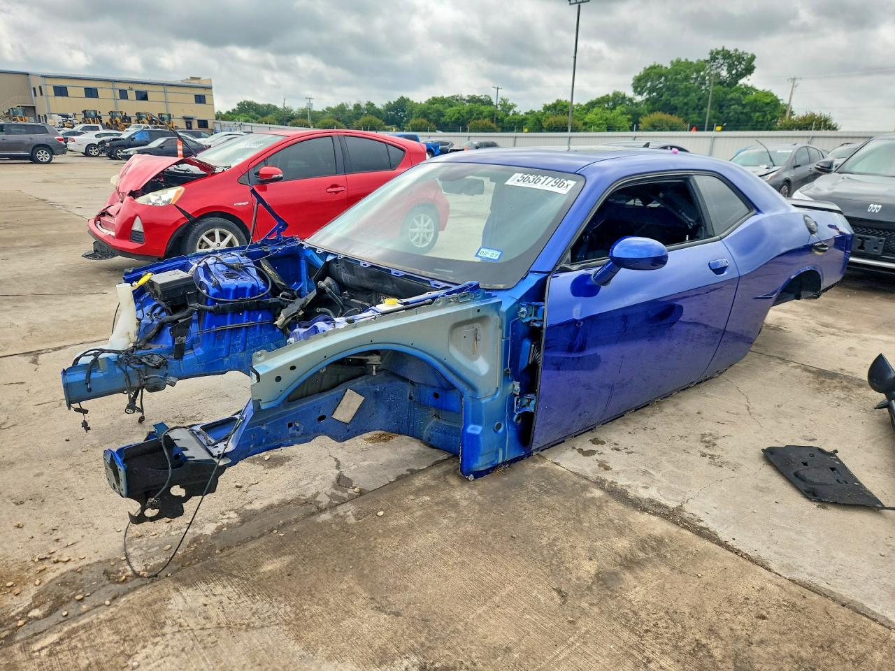 2018 Dodge Challenger 392 Hemi Scat Pack Shaker, VIN 2C3CDZFJXJH219071 — Stripped