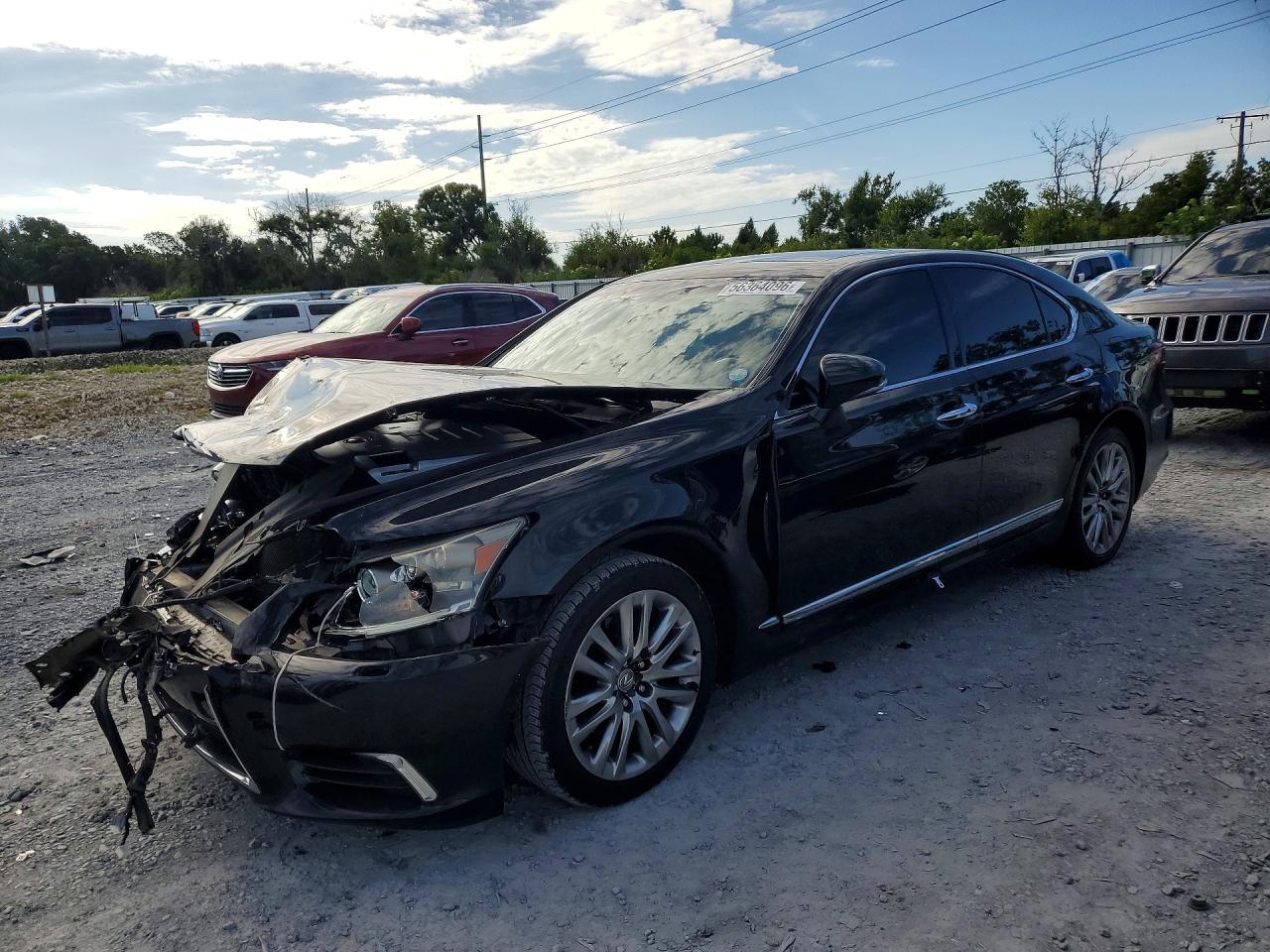 2014 Lexus LS 460, VIN JTHBL5EF8E5125654 — Front end