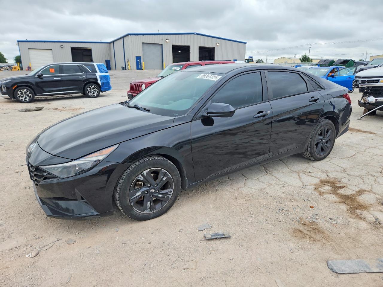 2021 Hyundai Elantra SEL, VIN KMHLS4AG9MU069600 — Front end