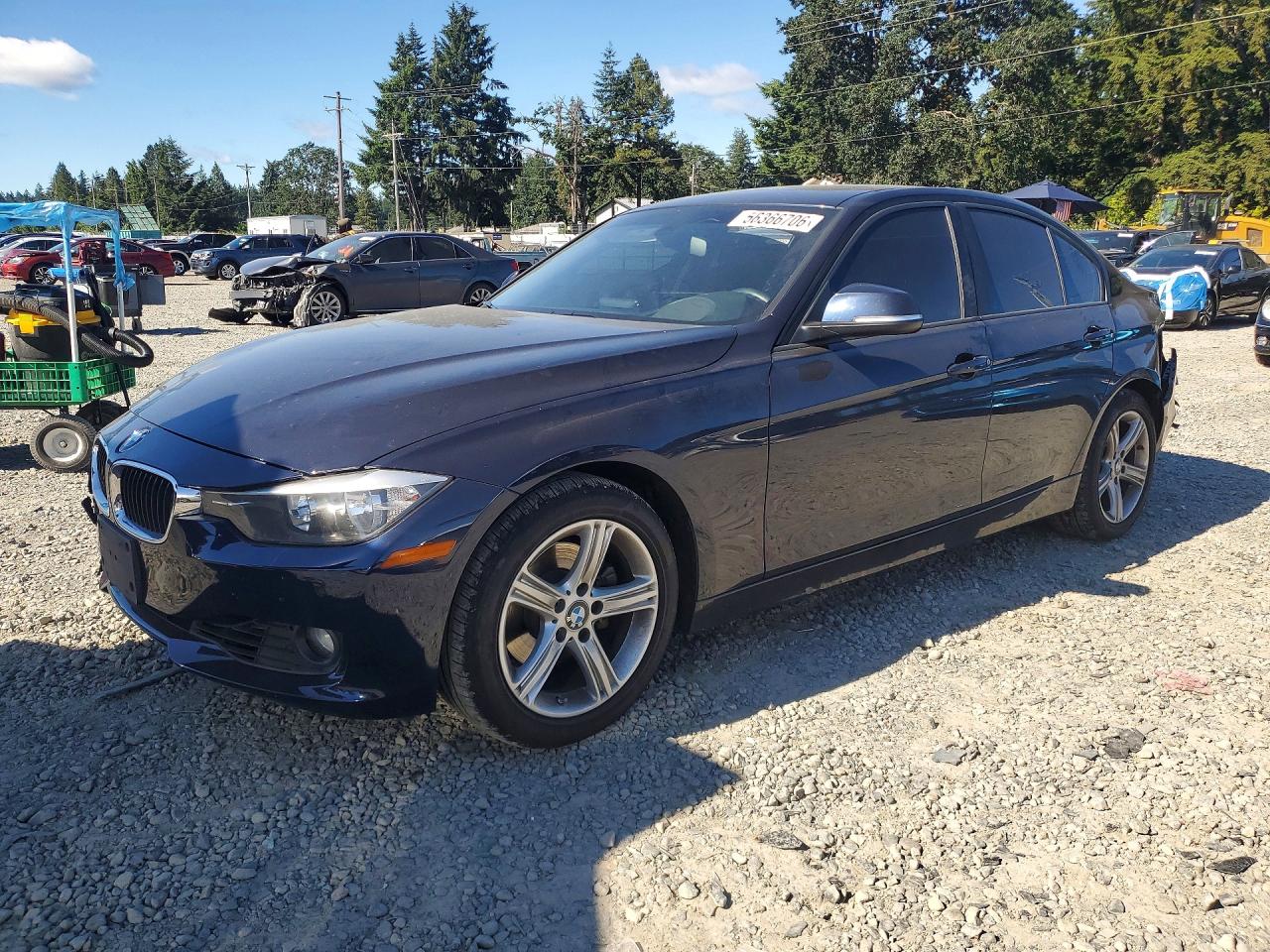 2015 BMW 3 Series 328i, VIN WBA3C1C52FK119258 — Front end