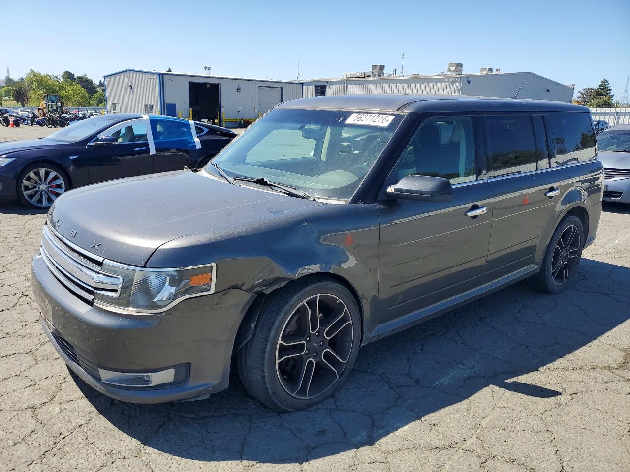 2015 Ford Flex SEL, VIN 2FMGK5C88FBA22256 — Перед