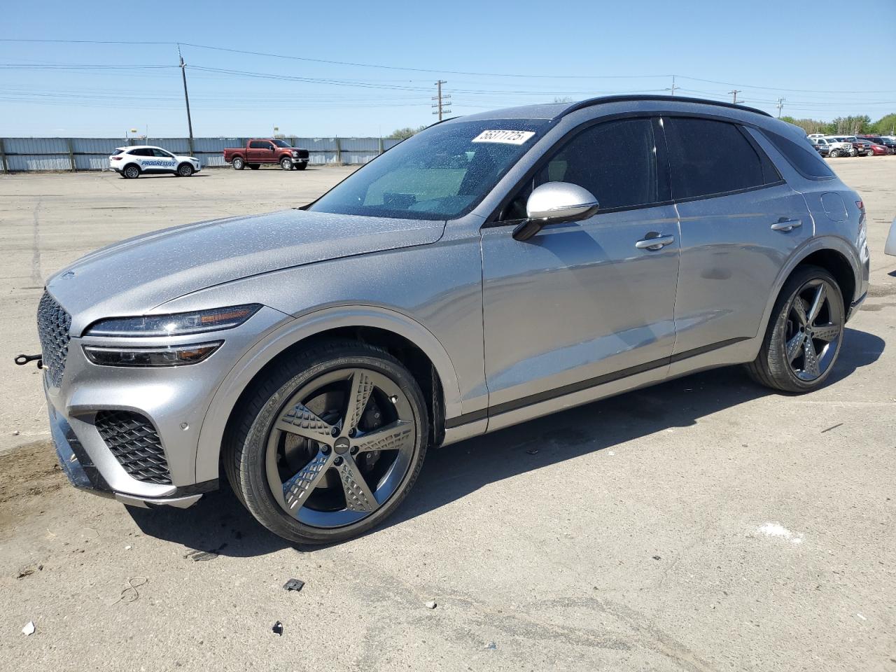 2022 Genesis GV70 Sport, VIN KMUMCDTC3NU032380 — Front end