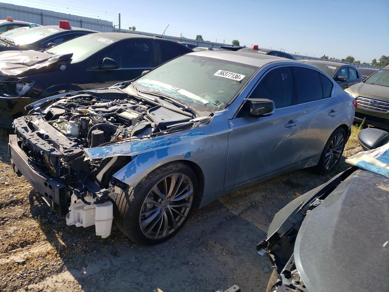2017 Infiniti Q50 Premium, VIN JN1EV7AP9HM736910 — Перед