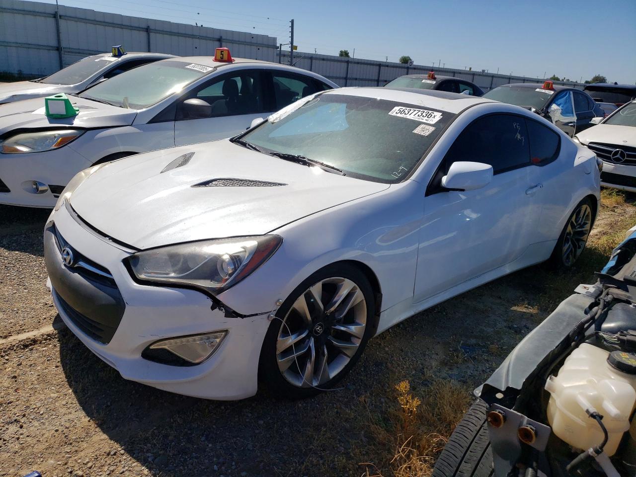2014 Hyundai Genesis Coupe 2.0T, VIN KMHHT6KD4EU119985 — Front end