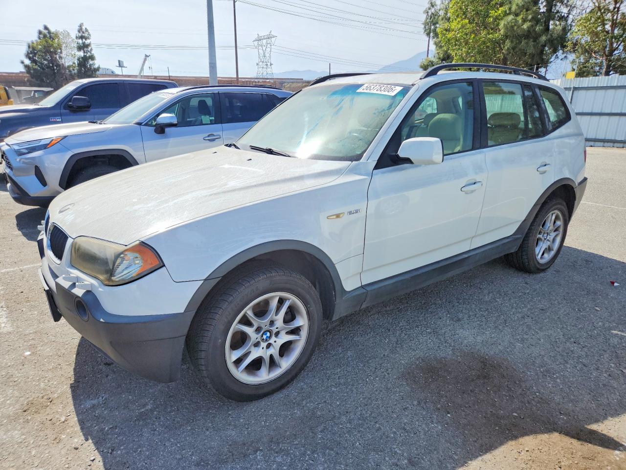 2004 BMW X3 2.5i, VIN WBXPA73484WA77582 — Normal wear