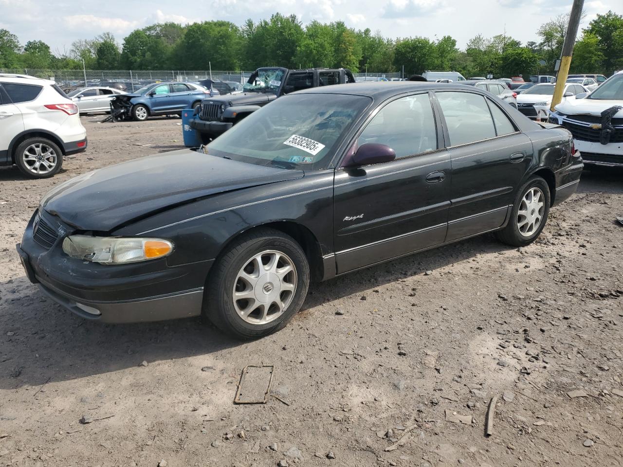 1997 Buick Regal GS, VIN 2G4WF5211V1442238 — Зад