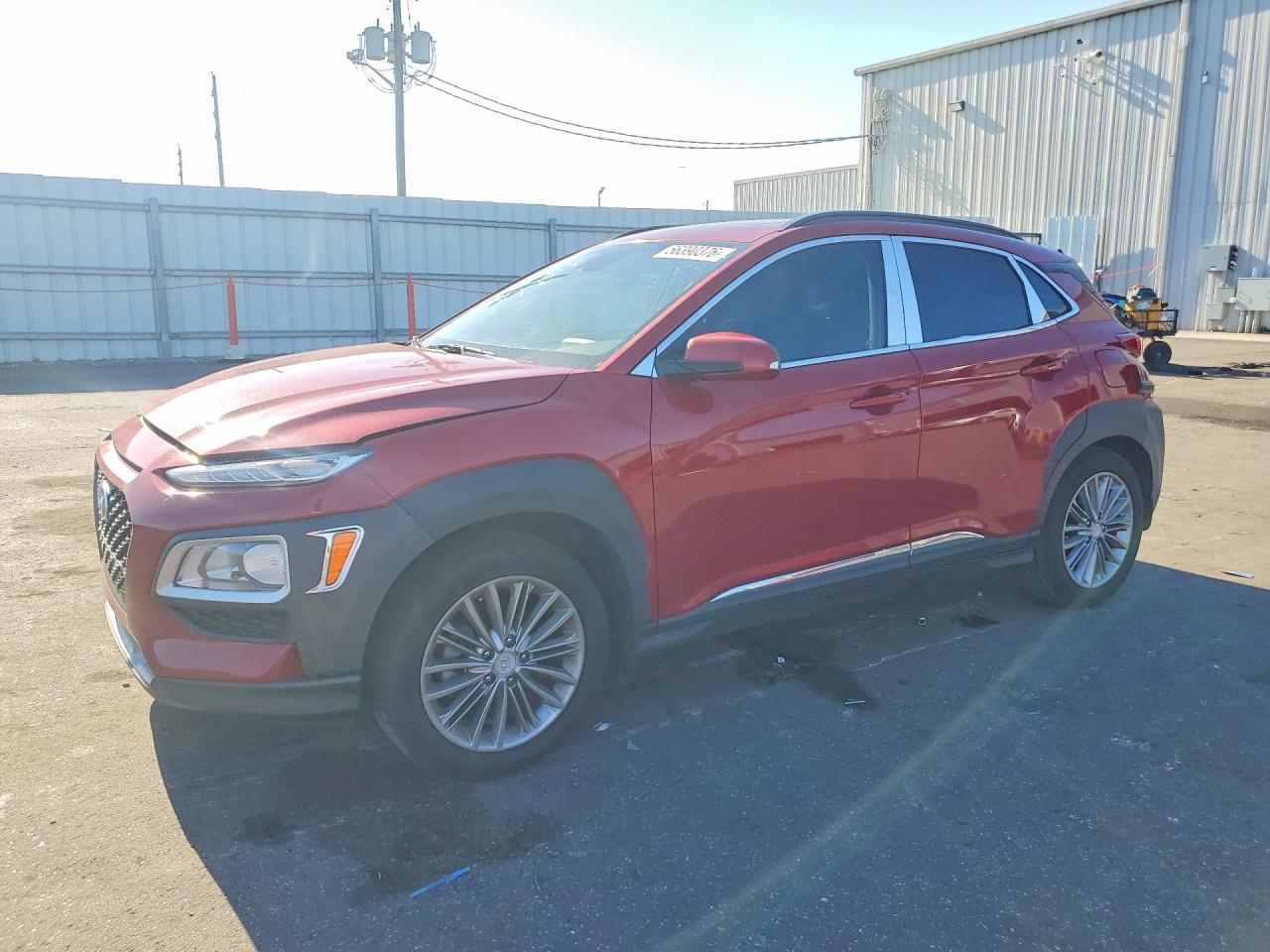 2019 Hyundai Kona SEL, VIN KM8K62AA5KU251064 — Rear end