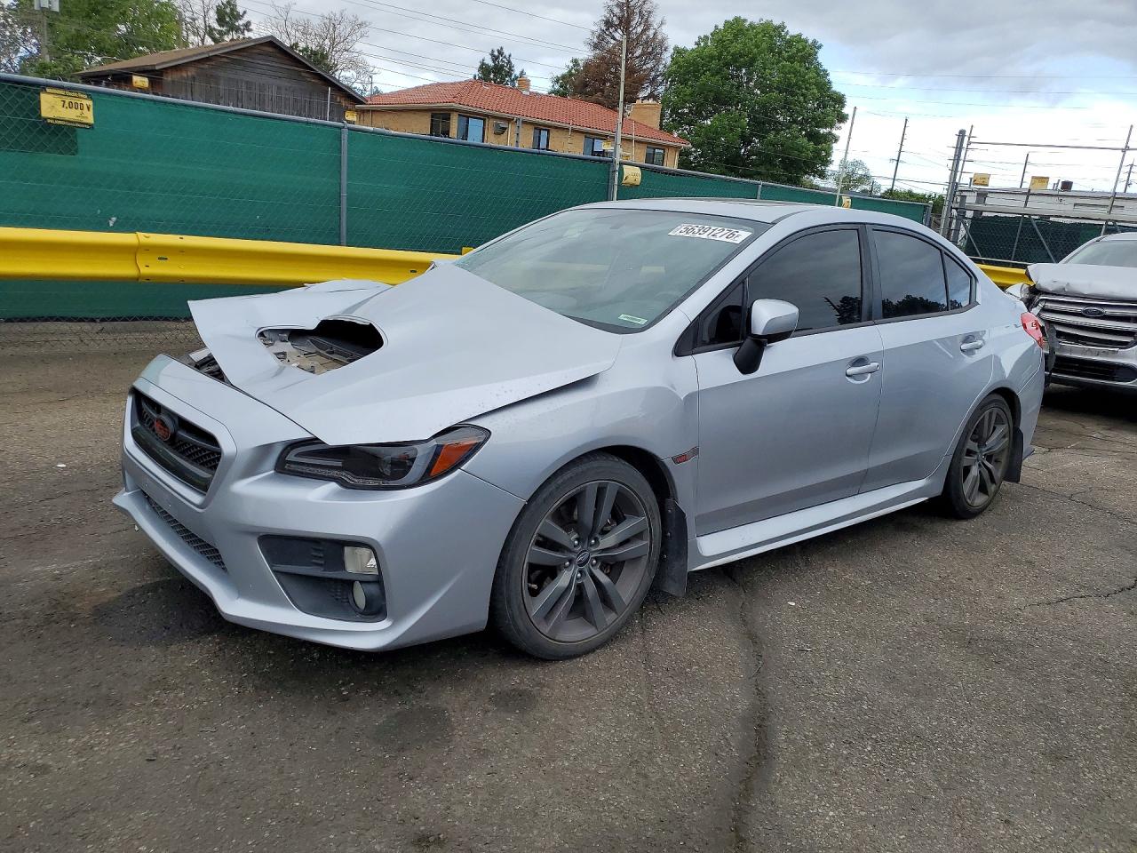 2016 Subaru WRX Premium, VIN JF1VA1E65G9802352 — Front end