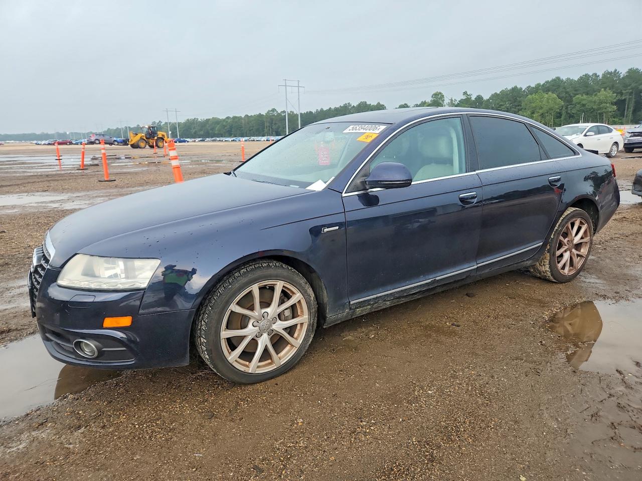 2011 Audi A6 Premium Plus, VIN WAUFGAFBXBN045440 — Rear end