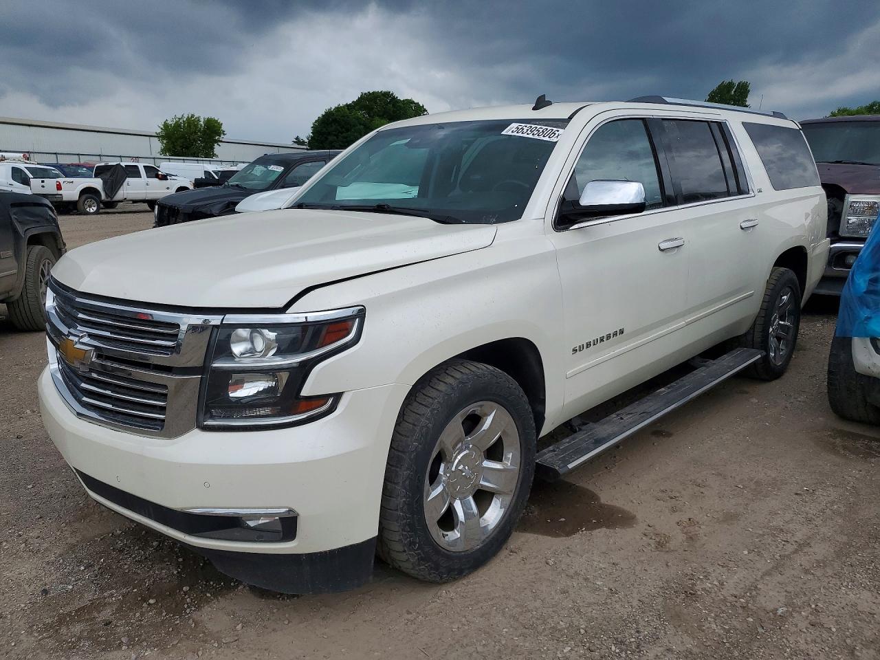 2015 Chevrolet Suburban LTZ, VIN 1GNSKKKC2FR182320 — Rear end