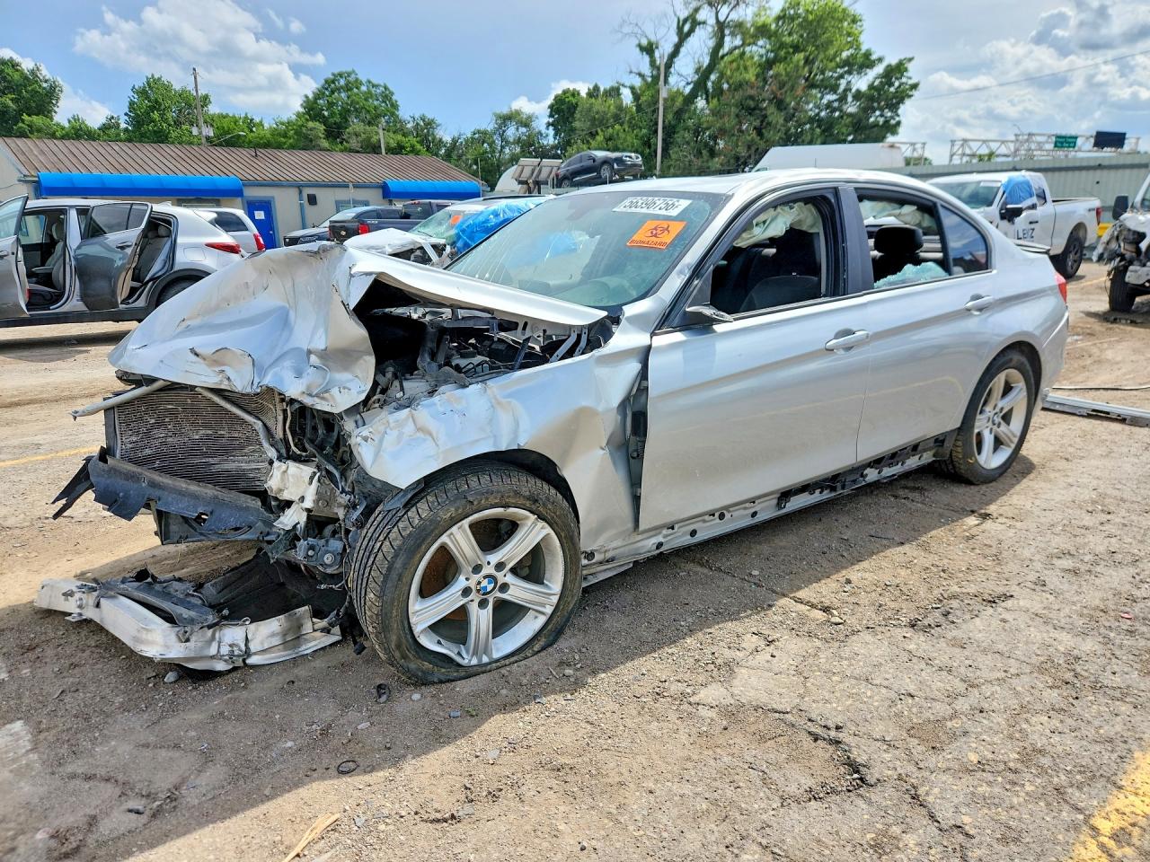 2015 BMW 3 Series 328i xDrive, VIN WBA3B3C51FF546812 — Rollover