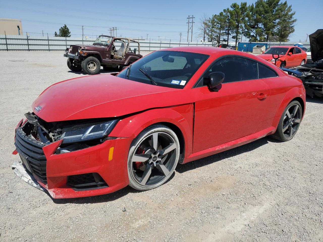 2021 Audi TT, VIN TRUAEAFV8M1002552 — Front end