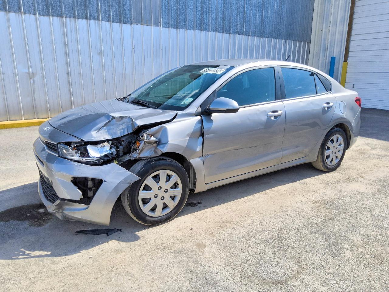 2023 Kia Rio S, VIN 3KPA24ADXPE604079 — Front end