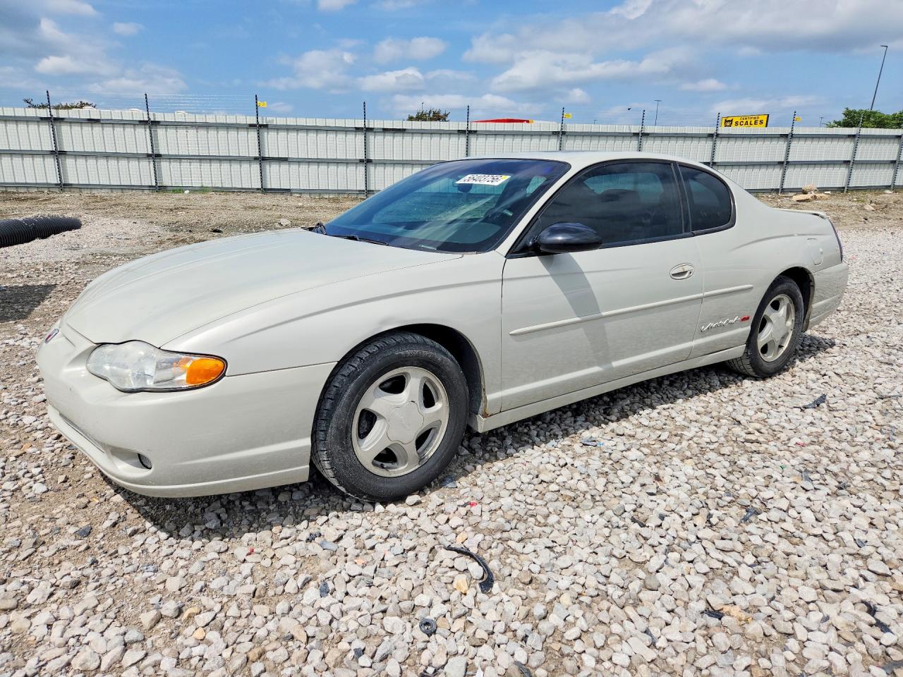 2003 Chevrolet Monte Carlo SS, VIN 2G1WX12KX39307365 — Side
