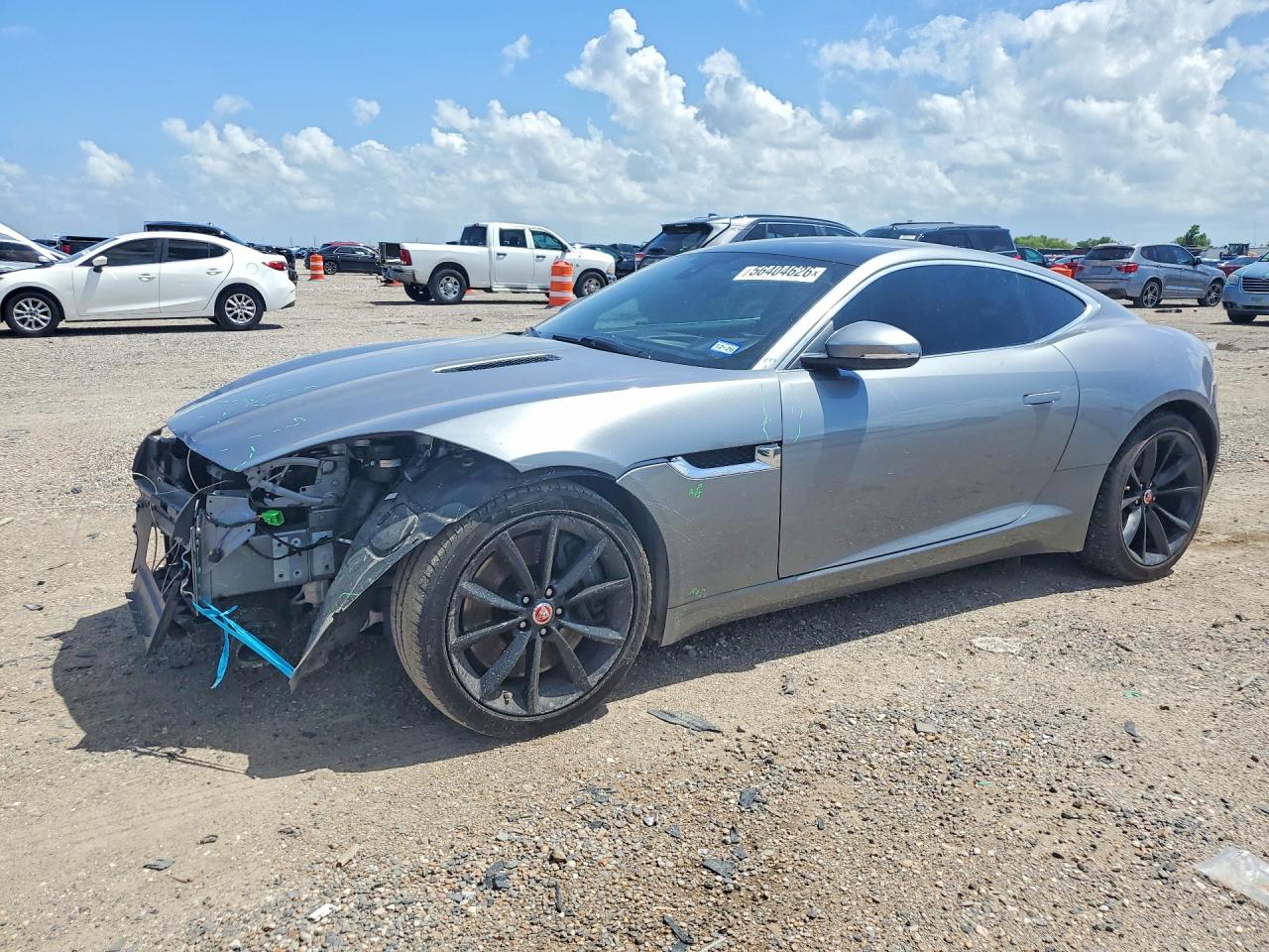 2015 Jaguar F-Type S, VIN SAJWA6BU3F8K19346 — Перед