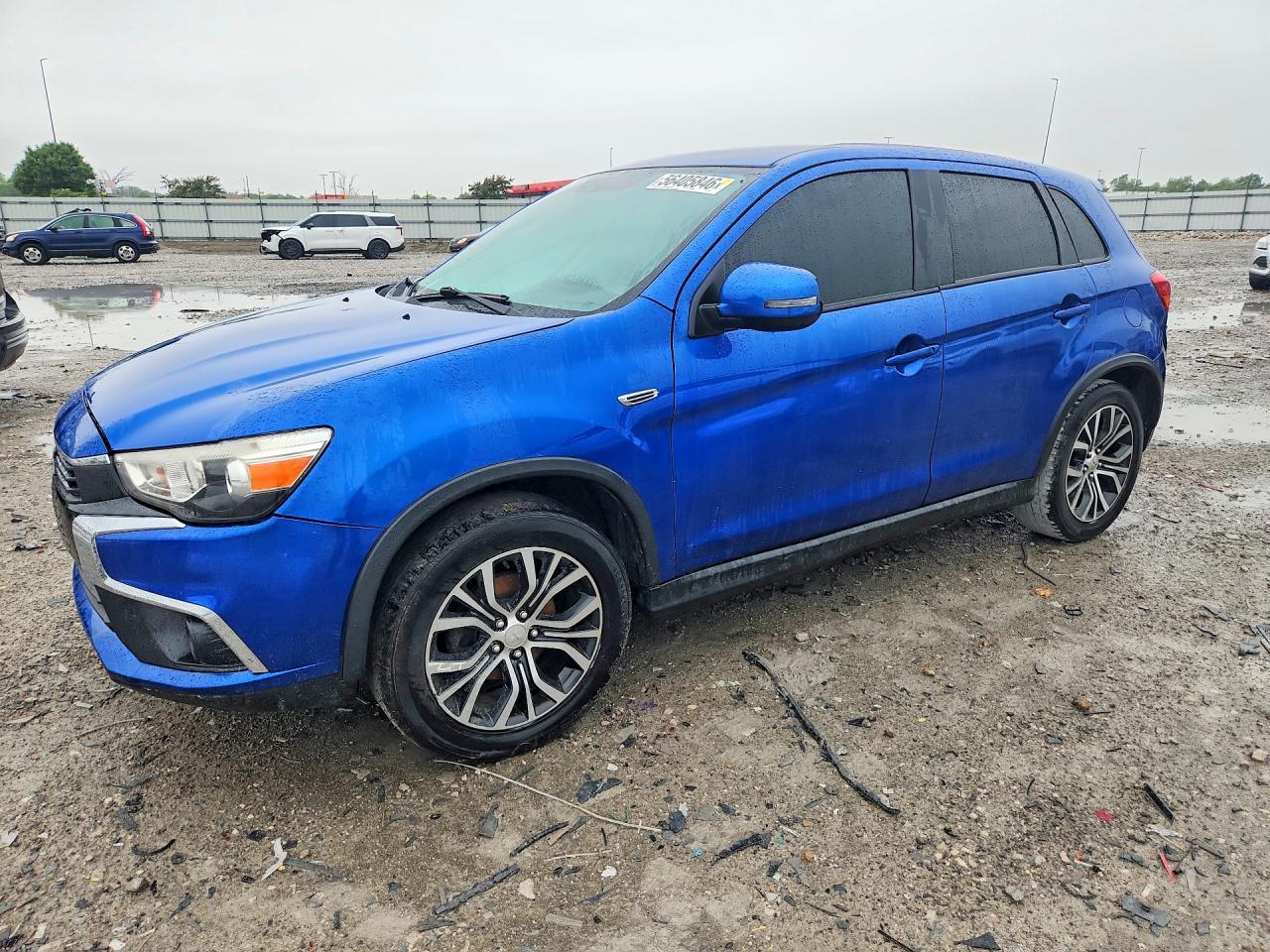 2017 Mitsubishi Outlander ES, VIN JA4AP3AU0HZ009107 — Мелкие вмятины и царапины
