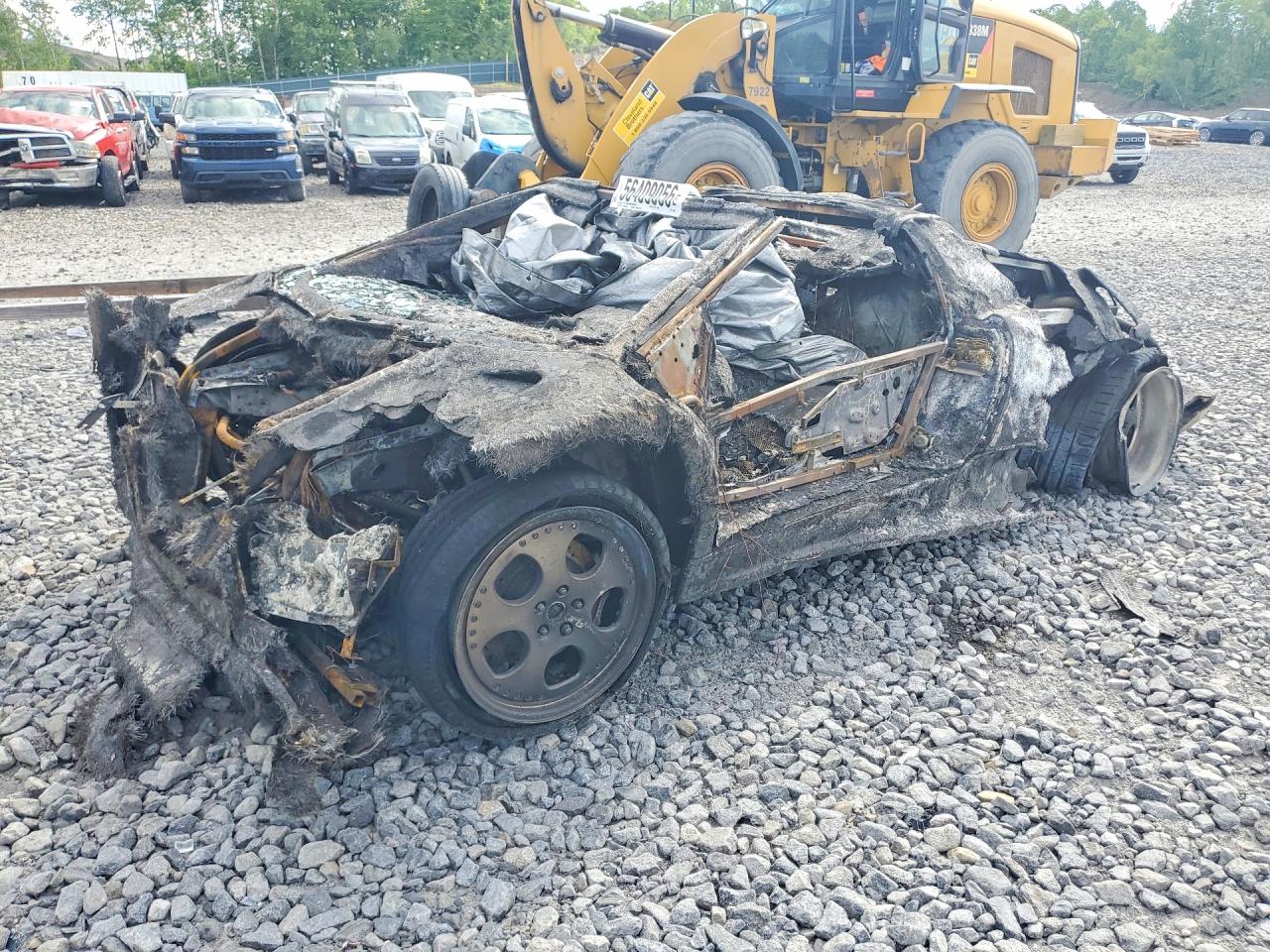 1986 Pontiac Fiero, VIN 1G2PF379XGP245901 — Burn