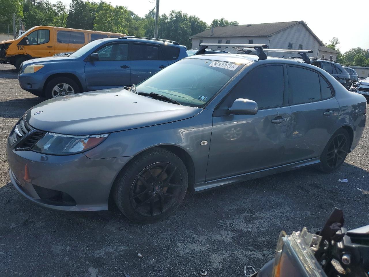 2010 Saab 9-3, VIN YS3FA4MY7A1608682 — Side