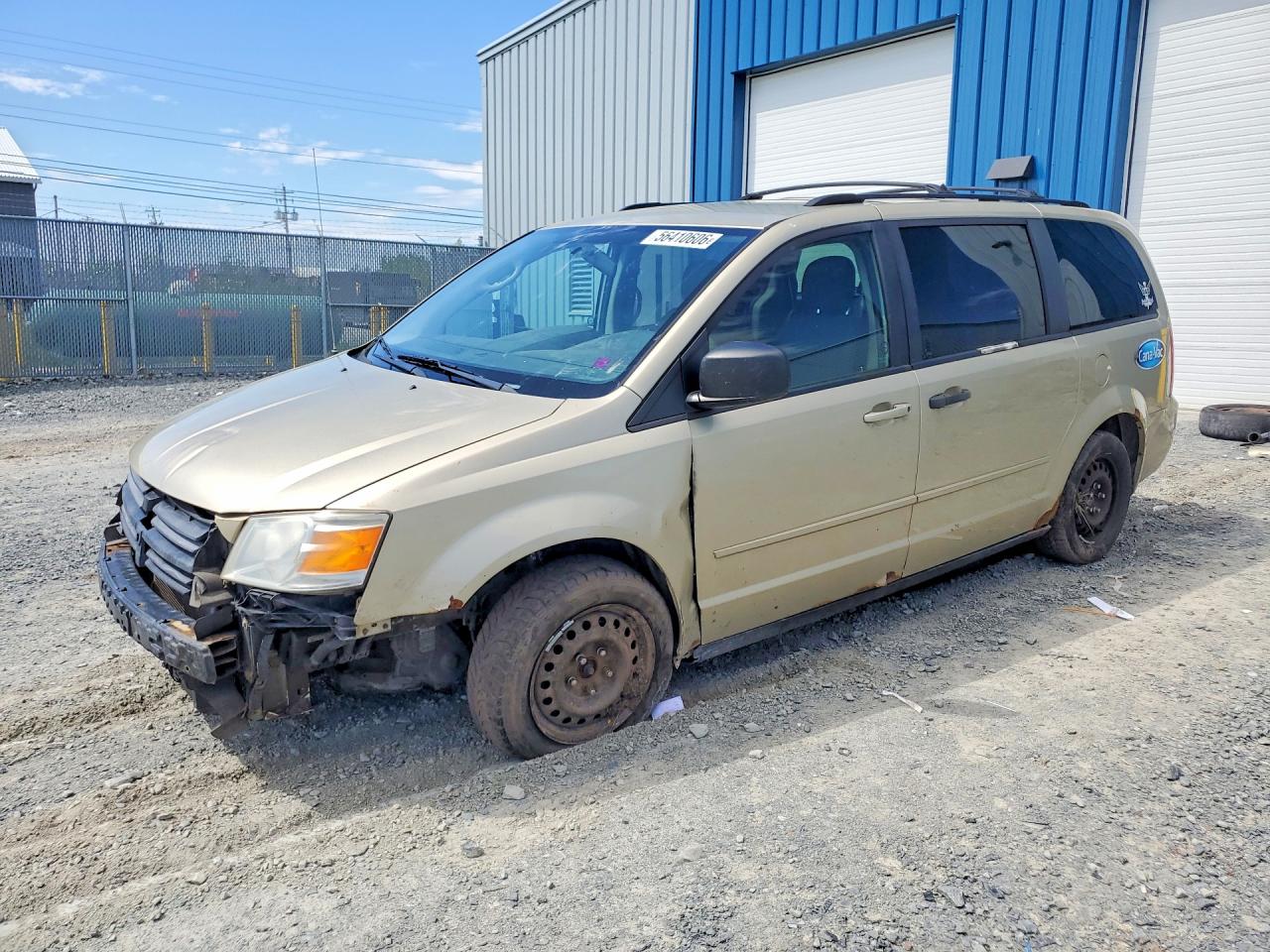 2010 Dodge Grand Caravan SE, VIN 2D4RN4DEXAR471539 — Front end