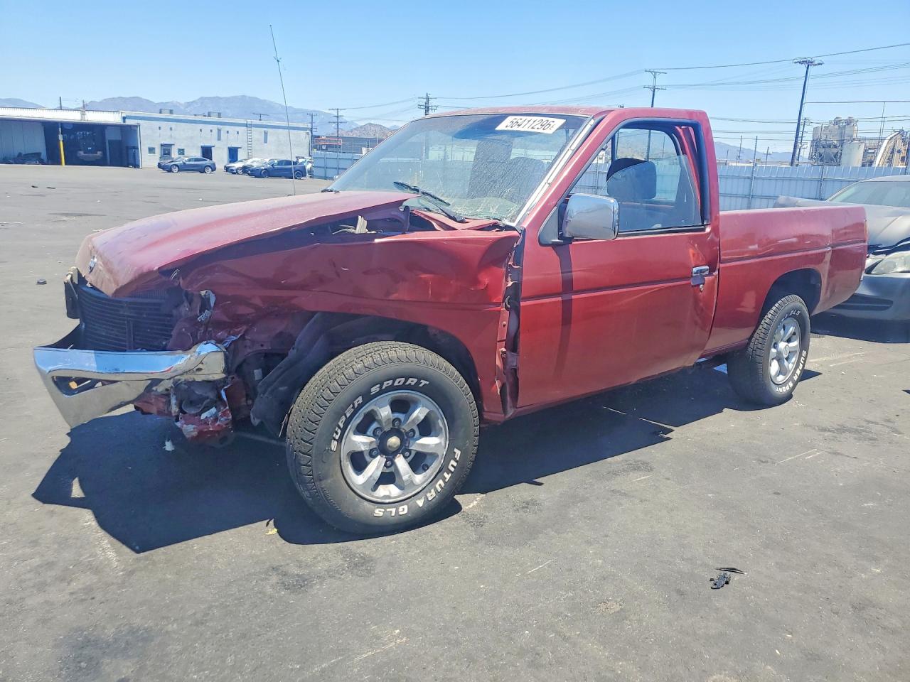 1996 Nissan Frontier XE, VIN 1N6SD11S4TC389860 — Vandalism