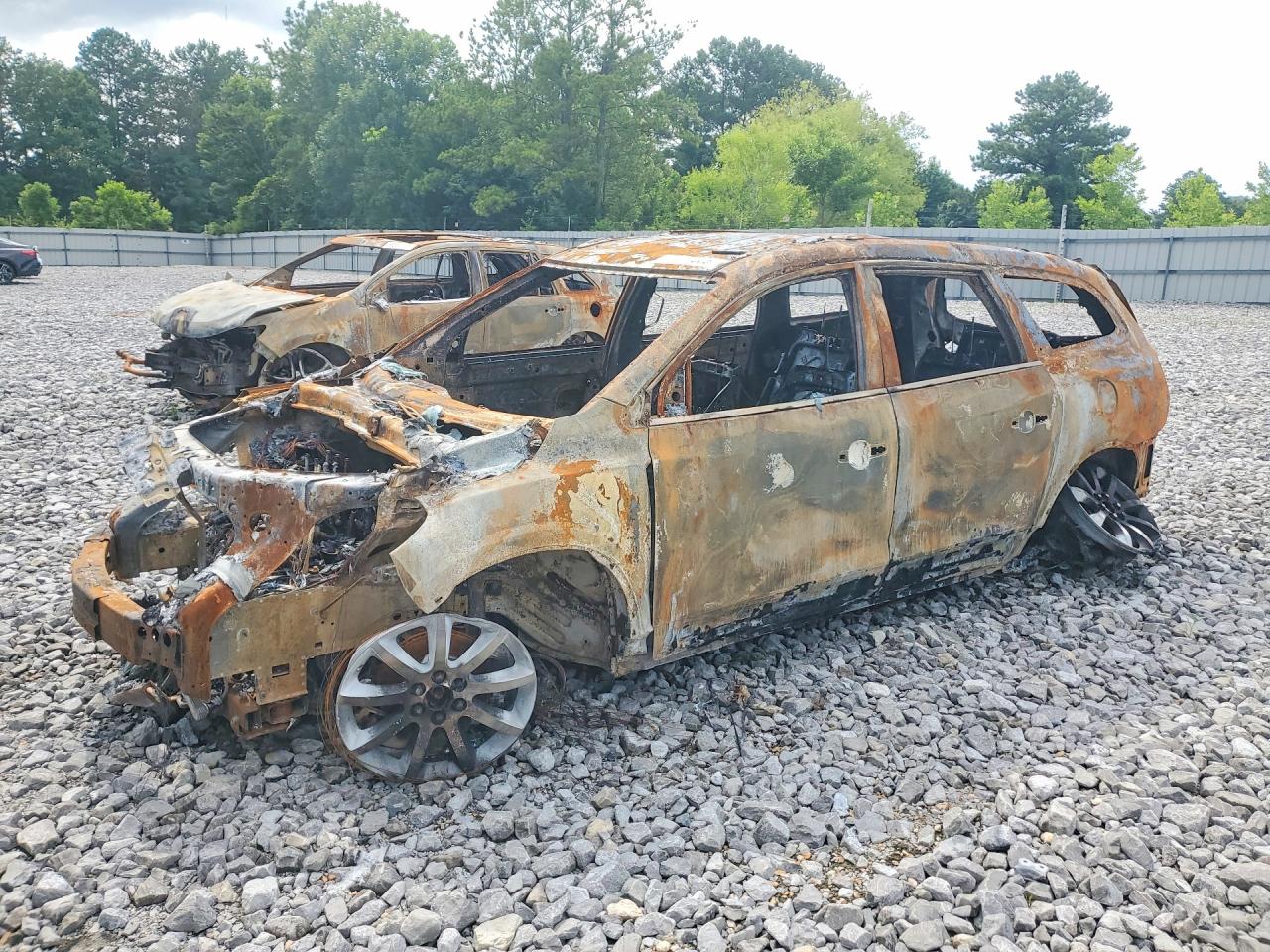 2014 Buick Enclave Premium, VIN 5GAKRCKD0EJ148409 — Burn