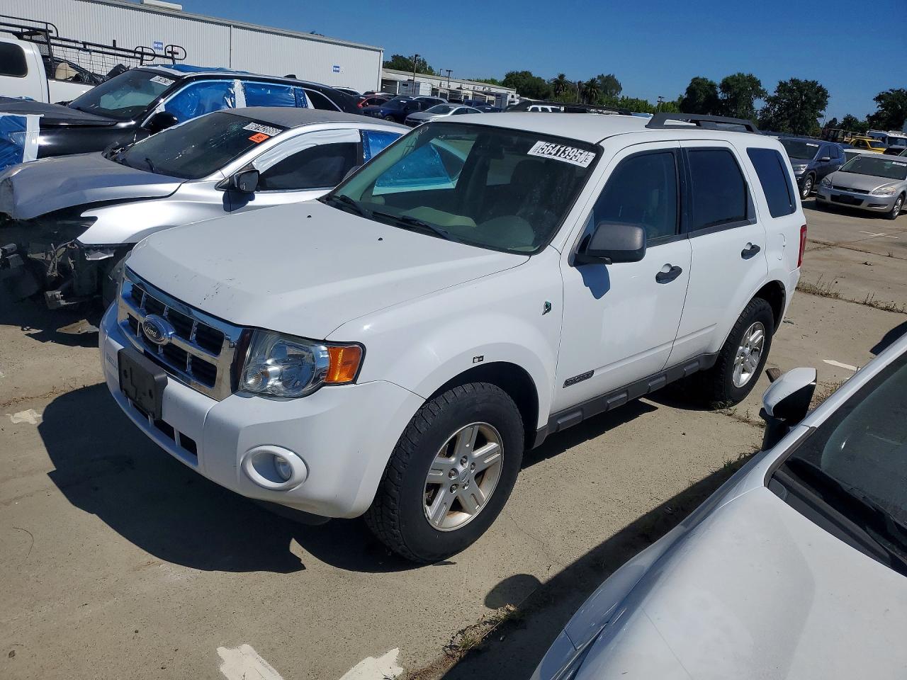2008 Ford Escape Hybrid, VIN 1FMCU49H28KE43344 — Мелкие вмятины и царапины