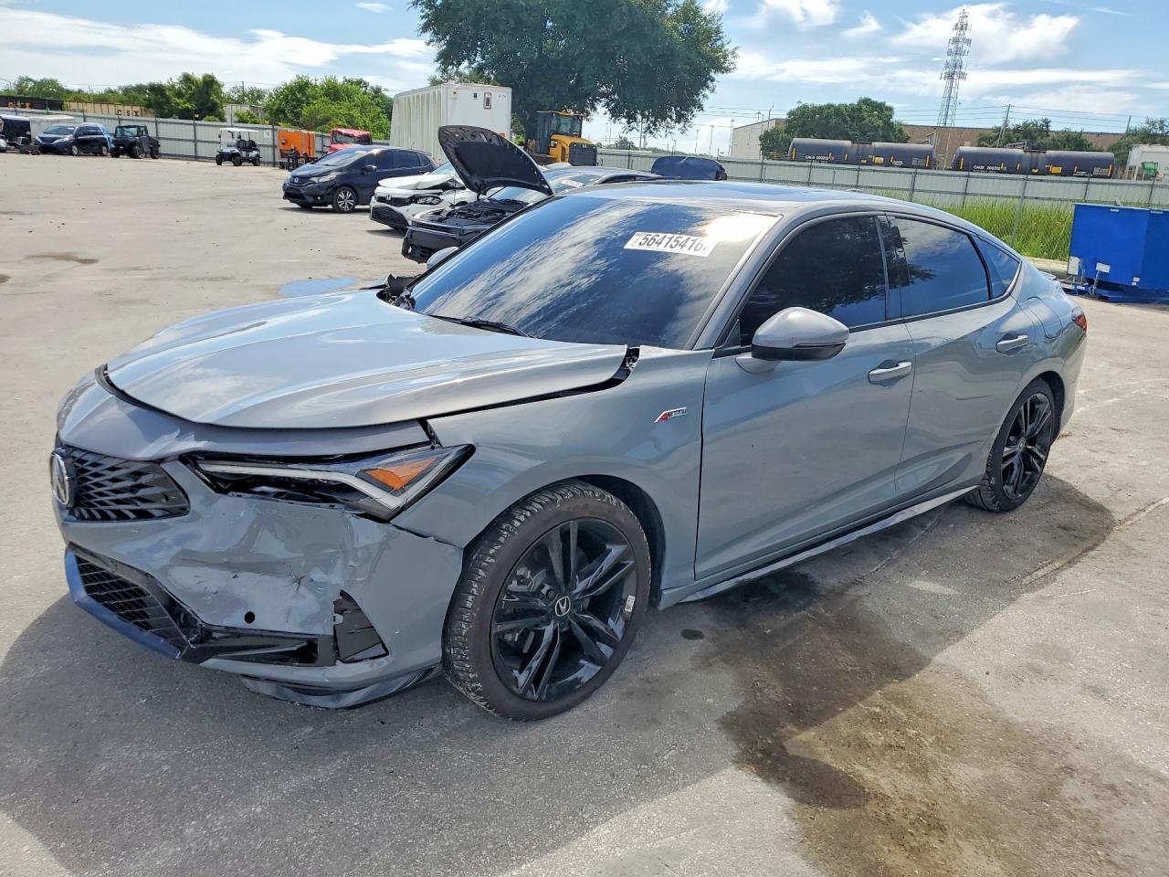 2026 Acura Integra Technology, VIN 19UDE4G75TA003201 — Front end