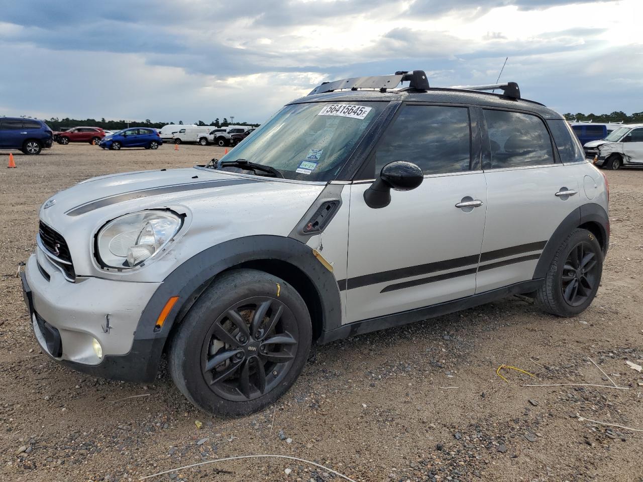 2015 MINI Countryman S, VIN WMWZC3C53FWT04644 — Front end