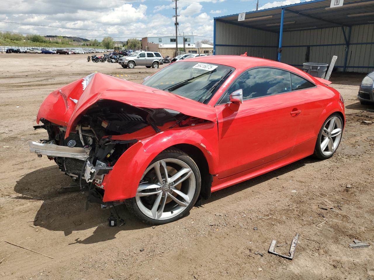 2015 Audi TTS 2.0T, VIN TRUB1AFK9F1000110 — Перед