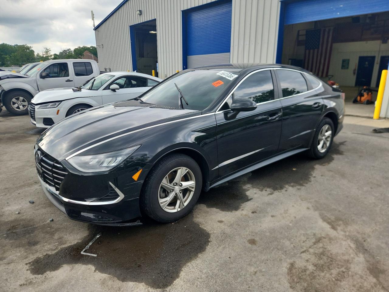 2022 Hyundai Sonata SE, VIN 5NPEG4JA1NH147468 — Перед