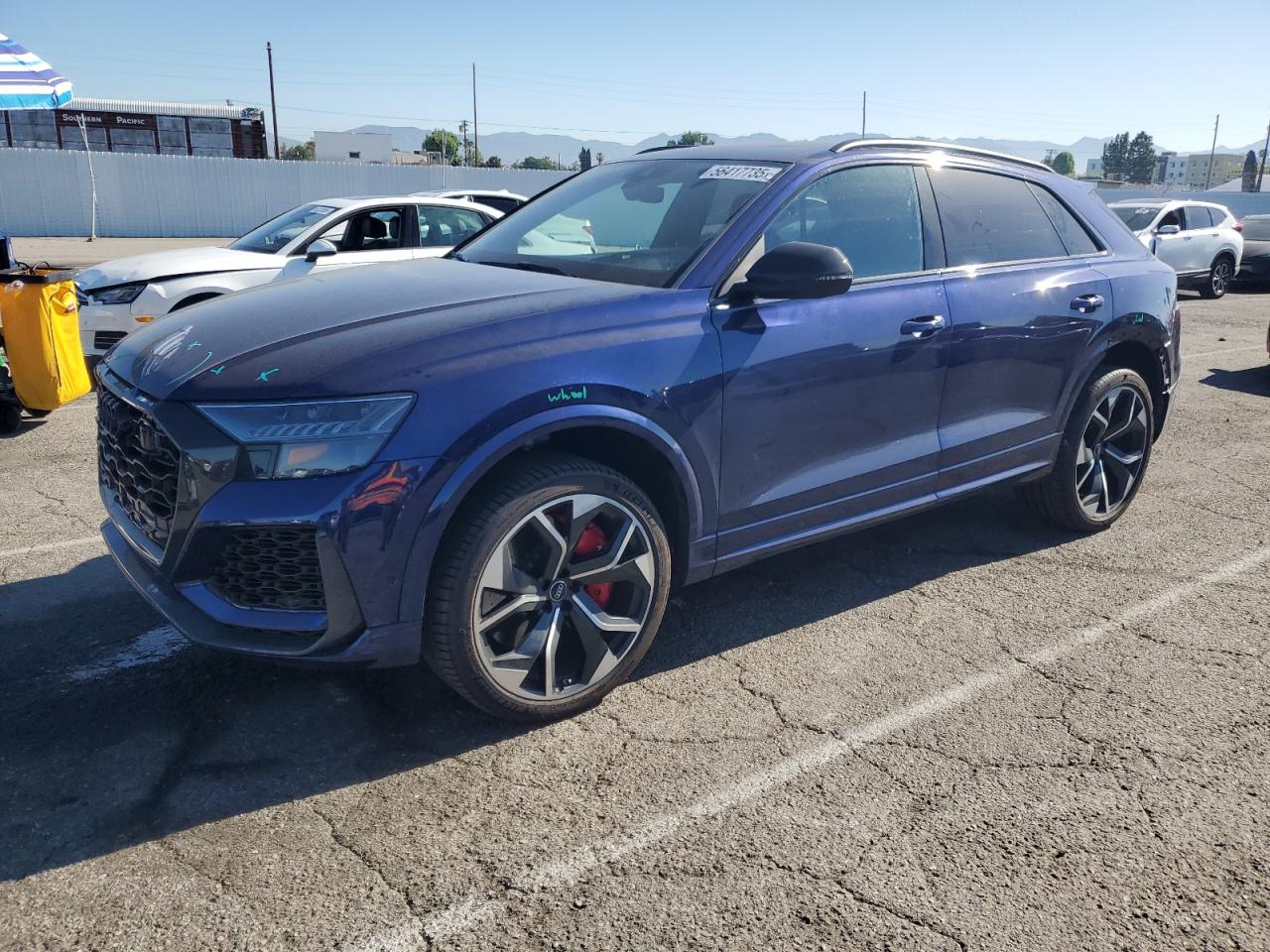 2020 Audi RS Q8, VIN WU1ARBF13LD022998 — Rear end