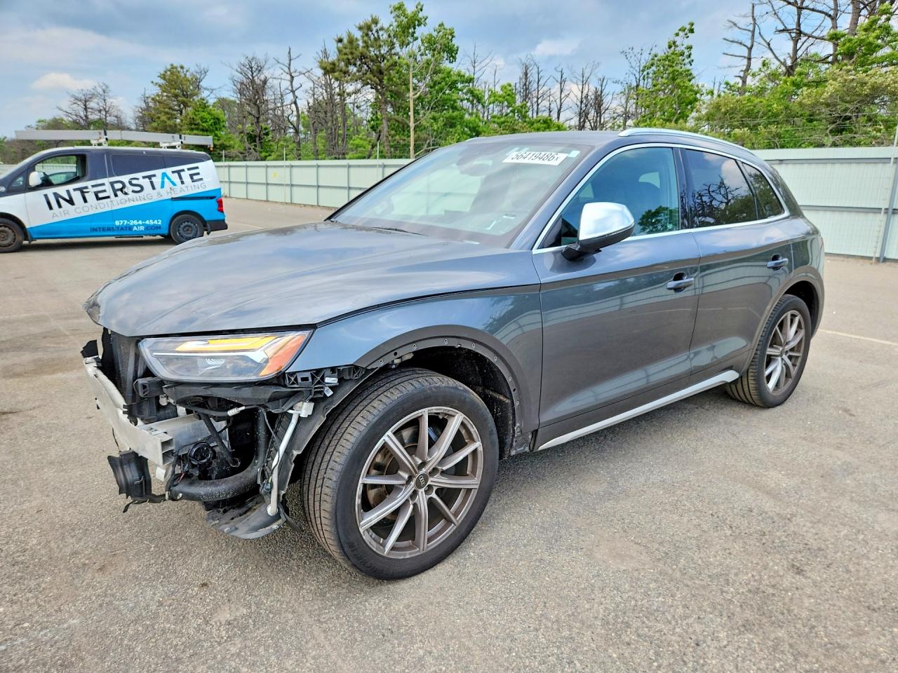 2022 Audi SQ5 Premium, VIN WA1A4AFY6N2107605 — Front end